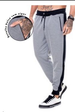 Calça Jogger Masculina Thoux Mescla Tamanho P