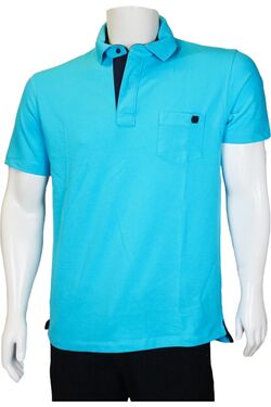 Camisa Polo Masculina Com Bolso 