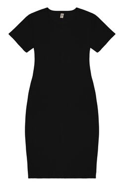 Vestido Feminino Malha Ribana Rovitex  - 47399