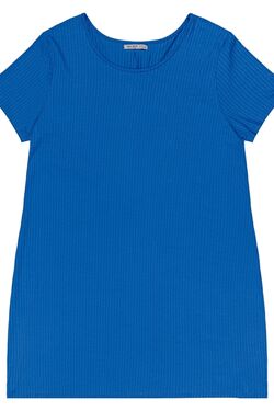 Vestido Feminino Plus Size Canelado Secret - 47478