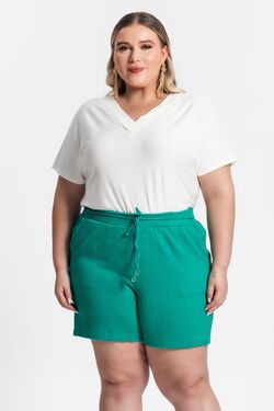 Shorts Feminino Plus Size Secret - 51455
