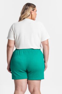 Shorts Feminino Plus Size Secret - 51457
