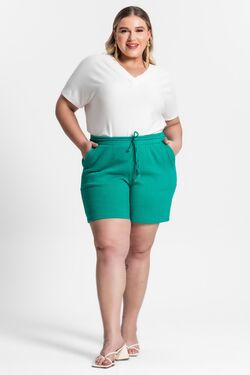 Shorts Feminino Plus Size Secret