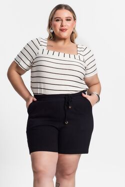 Shorts Feminino Plus Size Secret