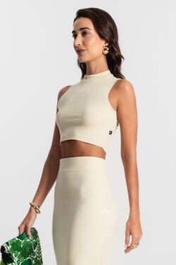 Conjunto Midi com Cropped Ko Essernciais