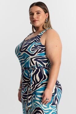Vestido Midi Plus Size Secret Glam - 51513