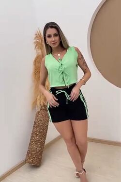 Conjunto Blusa e Shorts Fitwell - 51527