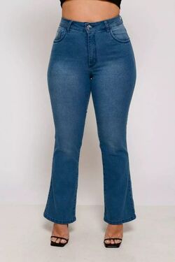 Calça Jeans Feminina  Petit Flare Shiros - 51554