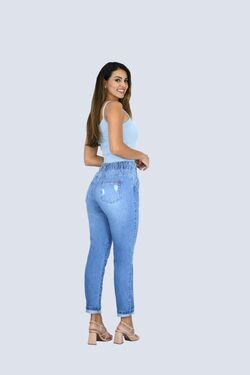 Calça Jeans Plus Size Cropped Clochard MM - 51819