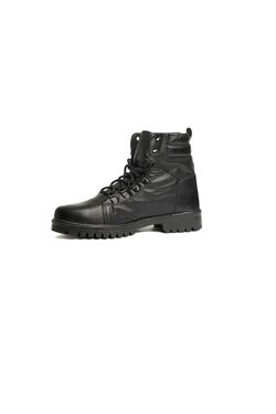Bota Masculina de Couro Adventure Preta - 52047