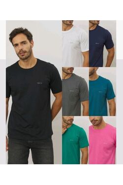 Camiseta Plus Size Cor Bege Secreto - 47712