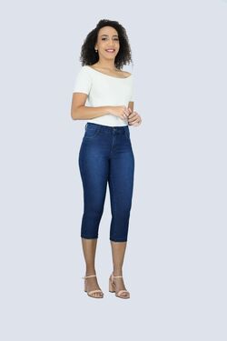 Capri Feminina Jeans Muito Mais - 52129