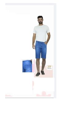 Bermuda Jeans Plus Size Muito Mais - 52236