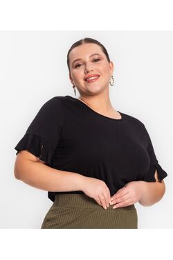 Blusa Plus Size Viscose Mc Infinita Cor - 52289