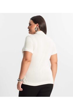 Blusa Plus Size Gola Alta Secret - 52302