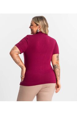 Blusa Plus Size Gola Alta Secret - 52304