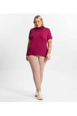 Blusa Plus Size Gola Alta Secret - 52306