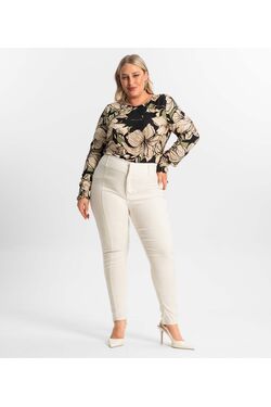Calça Bengaline Plus Size Secret