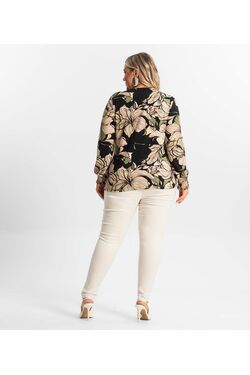 Calça Bengaline Plus Size Secret - 52333