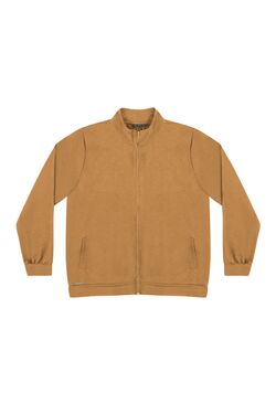 Jaqueta  Plus Size em Suede Tijolo Diametro - 51400