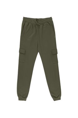 Calça Moletom Cargo Plus Size Green Diametro 