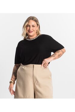 Blusa Plus Size Viscose Secret - 52450