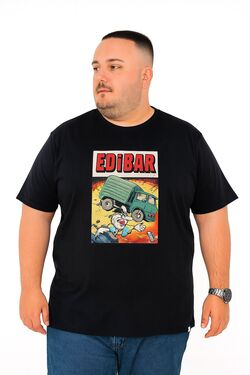 Camiseta Plus Size Thoux 100% Algodão – Estampa Crazy – Masculina
