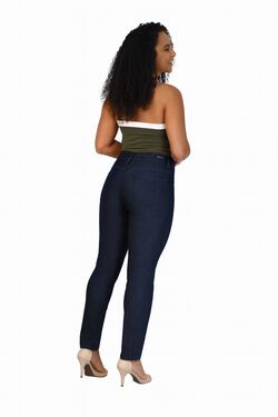 Calça Skinny Jeans Plus Size Até 58 – Muito Mais – Blue Sem Lavagem - 53032