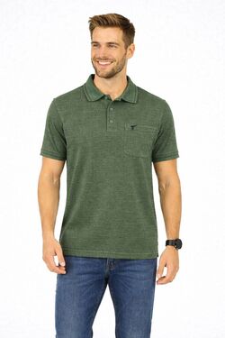 Polo Masculina Headplay Meia Malha Jacquard – Conforto Premium –  veste até G5