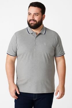 Polo Masculina Headplay Meia Malha 100% Algodão – Estilo Casual Elegante