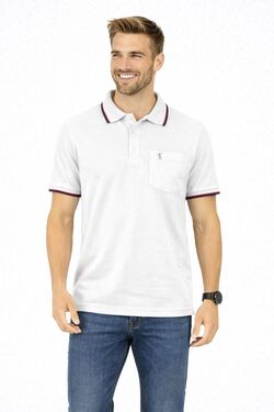 Polo Masculina Headplay Meia Malha 100% Algodão - com Bolso – Estilo Casual Elegante