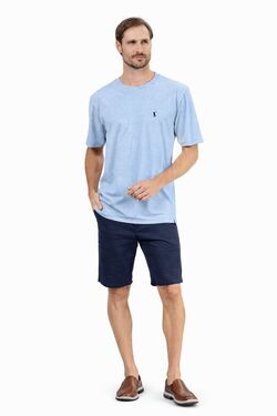 Camiseta Plus Size Headplay Algodão e Poliéster Textura Poá – Conforto Premium – G1 ao G5