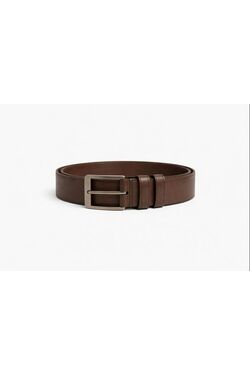 Cinto Masculino em Couro Fasolo – Marrom Esportivo
