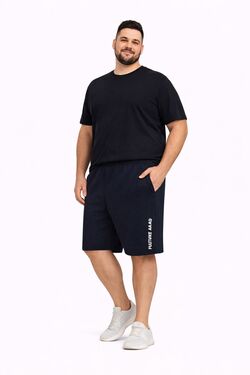 Bermuda Masculina de Moletom Marinho Rovitex – Conforto e Estilo Casual