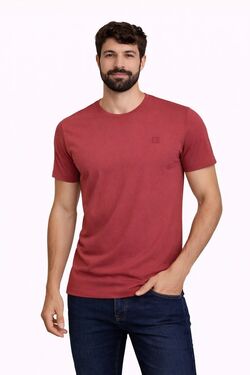 Camiseta Masculina Plus Size Comfort Fit Six One Cereja – Algodão