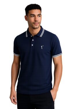 Polo Masculina Headplay Meia Malha 100% Algodão – Sem Bolso