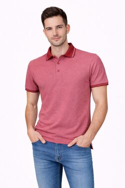 Camisa Polo Masculina Piquet Rovitex Algodão Toque Macio