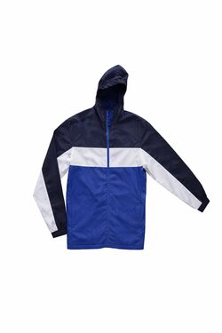 Jaqueta Corta Vento Plus Size com Capuz Nylon Leve Zíper Frontal	 - 53749