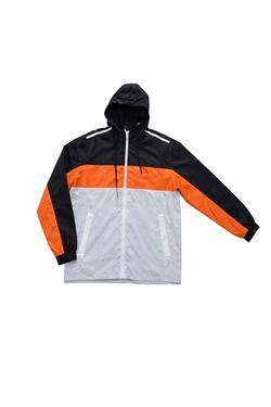 Jaqueta Corta Vento Plus Size com Capuz Nylon Leve Zíper Frontal	 - 53750