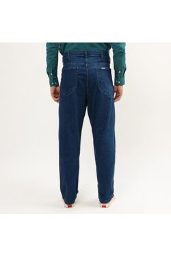 Calça Jeans Masculina Plus Size com Lycra USTop 453 – Reta Confortável Azul Sem Lavagem do 54 ao 62 - 54425