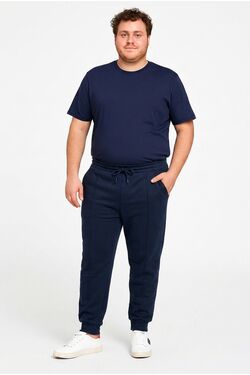Calça Moletom Masculina Plus Size Friso Frontal G4 ao G6 You Size - 54514