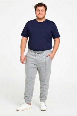 Calça Moletom Masculina Plus Size Friso Frontal G4 ao G6 You Size