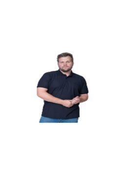 Polo Masculina Plus Size G3 ao G6 Meia Malha Trabalhada You Size
