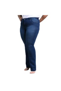 Calça Jeans Feminina Plus Size Reta Shyros com Elastano 50 ao 56 - 54546