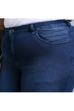 Calça Jeans Feminina Plus Size Reta Shyros com Elastano 50 ao 56 - 54549