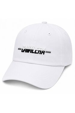 Boné Masculino Cavalera Branco | Logo Cavalera Bordado Preto e Branco | Ajuste Regulável