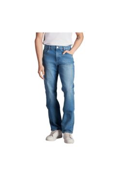 Calça Jeans Masculina Lee Chicago Stretch Reta Tradicional Azul Clara | Conforto e Elasticidade - 54585