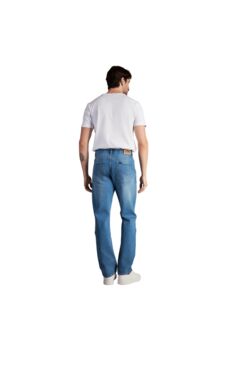 Calça Jeans Masculina Lee Chicago Stretch Reta Tradicional Azul Clara | Conforto e Elasticidade - 54587