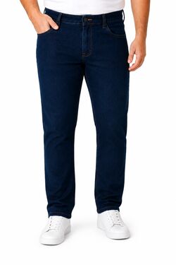 Calça Jeans Masculina Stone com Elastano e Bolso para Celular 42 ao 56 - Conforto Premium