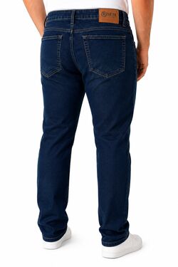 Calça Jeans Masculina Stone com Elastano e Bolso para Celular 42 ao 56 - Conforto Premium - 54627